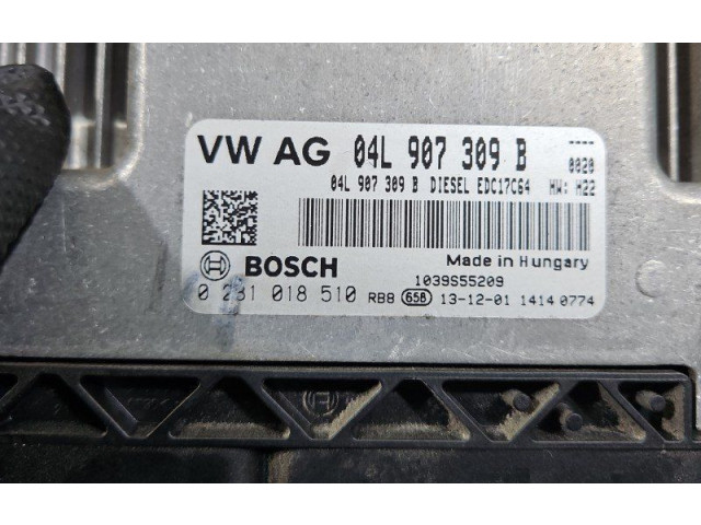 Блок управления двигателем Блок управления 04L907309B, IMPRK1437290 Skoda Octavia Mk3 (5E)