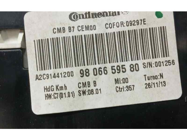 Панель приборов 9806659580   Citroen DS4       