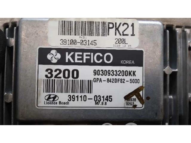 Блок управления двигателя 3911003145 Hyundai i10