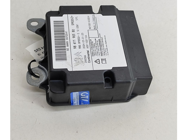 Блок подушек безопасности 9861190580, A3C11031104 Peugeot 2008 II