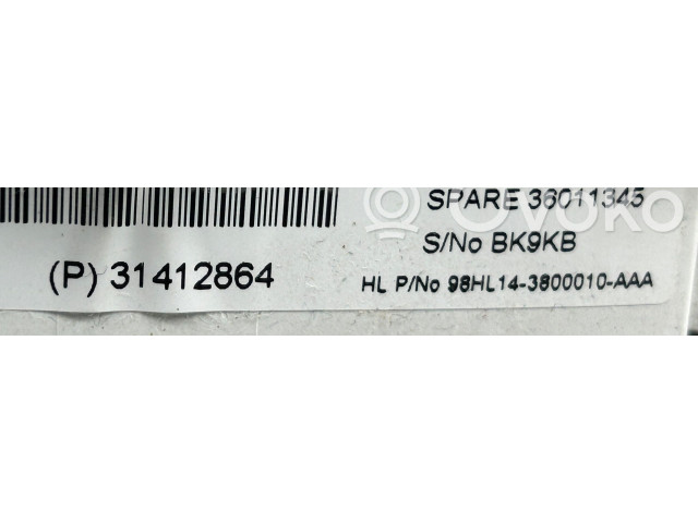 Панель приборов 31412864 Volvo S60