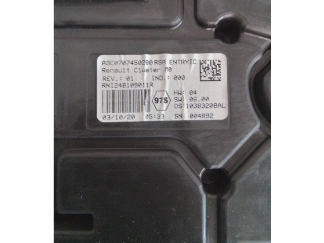 Спидометр (приборный щиток) 248109011R, A3C0707450200 Renault Master III