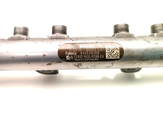 Топливная рампа 9X2Q-9D280-EA, 0445216028 Jaguar XF для двигателя 306DT(AJTDV6)