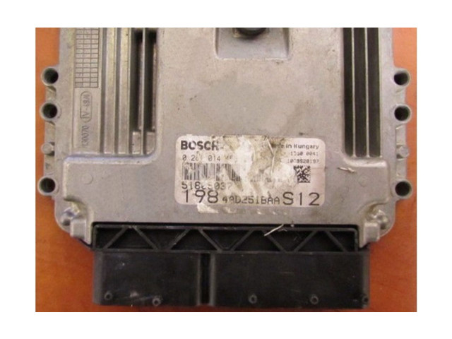 Блок управления двигателя 51805037, 0281014456 Lancia Delta