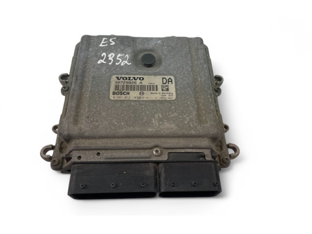 Блок управления двигателем Блок управления 30729826A, 0281012103   Volvo V70