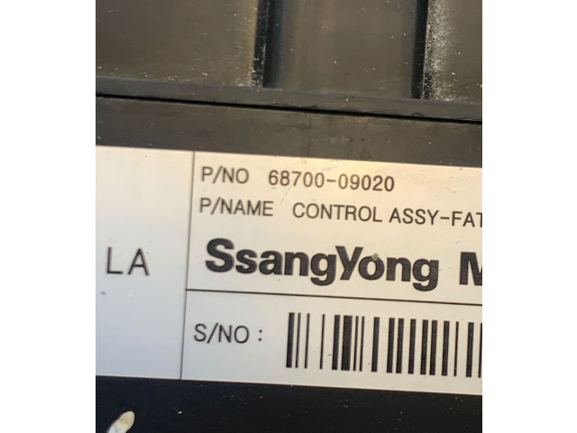 Блок управления климат-контролем 6870009020 SsangYong Kyron
