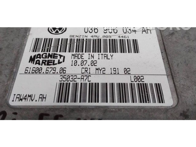 Блок управления двигателя 036906034AH   Seat Ibiza III (6L)