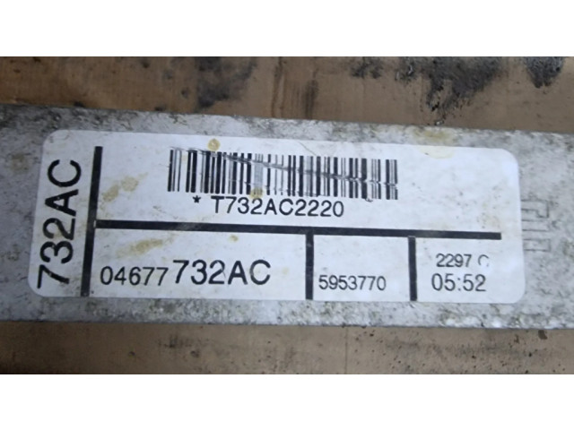 Интеркулер 04677732AC, 5953770 Chrysler Grand Voyager V 2.8