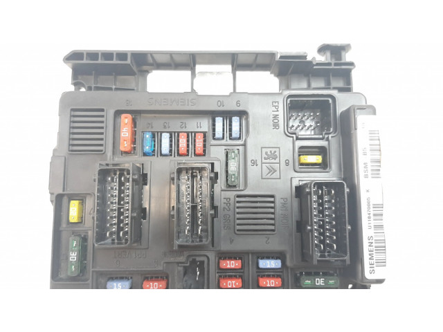 Pojistková skříňka Řídící jednotka BSM 9650618280, BSMB5   Citroen Berlingo 2007