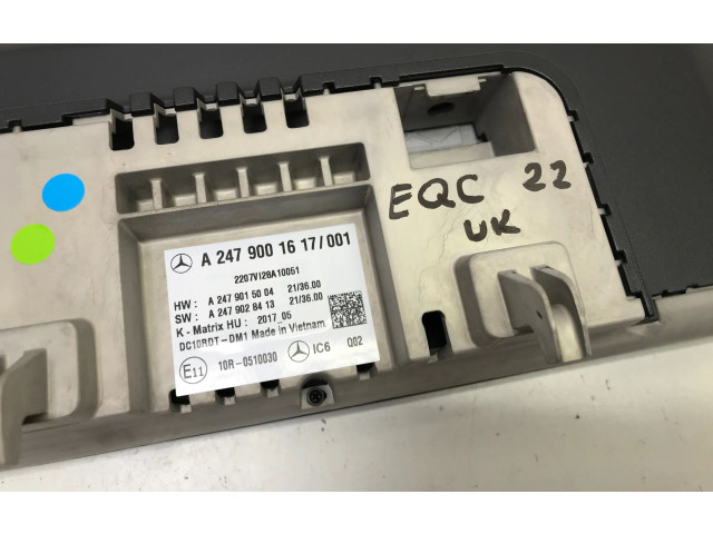 Přístrojová deska Mercedes-Benz EQC 2022 A2479001617, A2479028413