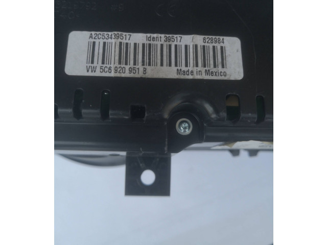 Панель приборов 5C6920951B, 628984 Volkswagen Jetta IV