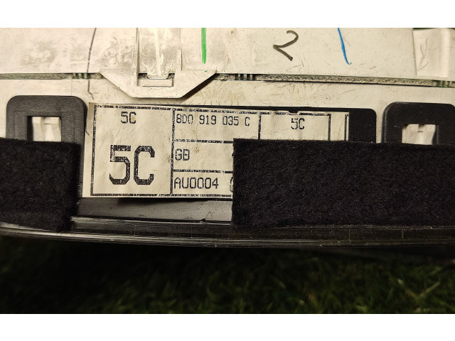 Přístrojová deska Audi A4 S4 B5 8D 1996 8D0919035C