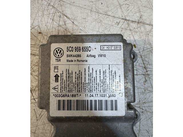 Блок подушек безопасности 5C0959655C, 04H013S0613 Volkswagen Golf VI