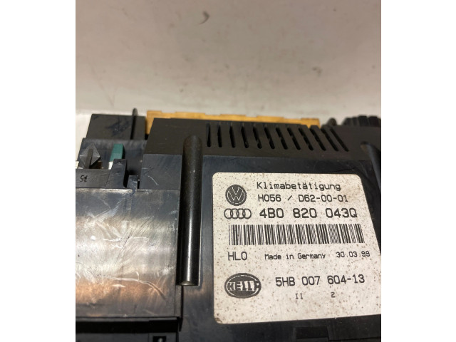 Блок управления климат-контролем 4B0820043Q, D620001   Audi A6 S6 C5 4B