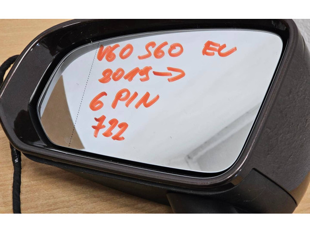 Зеркало электрическое Volvo S60 2018 - года