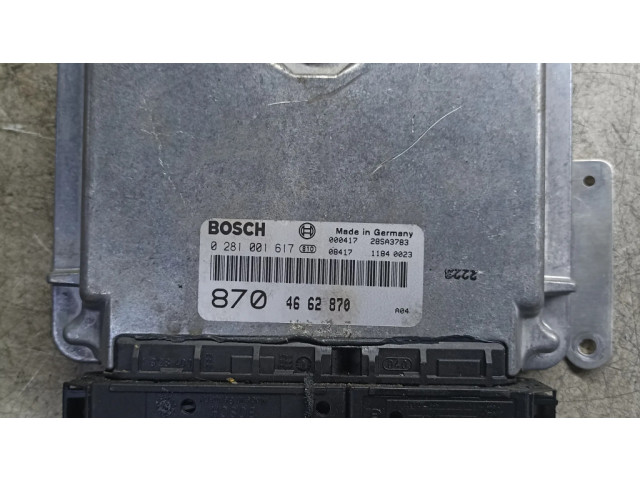 Блок управления двигателя 0281001617 Saab 9-3 Ver1