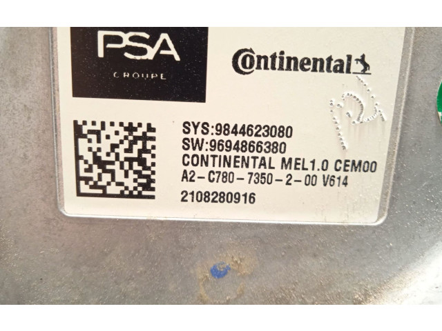 Блок управления 9844623080, 2108280916   Peugeot Partner III