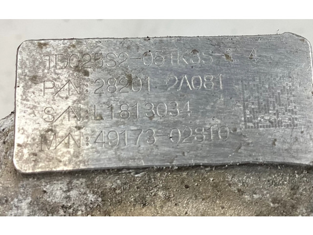 Турбина KIA Rio 4917302810, TD025S2