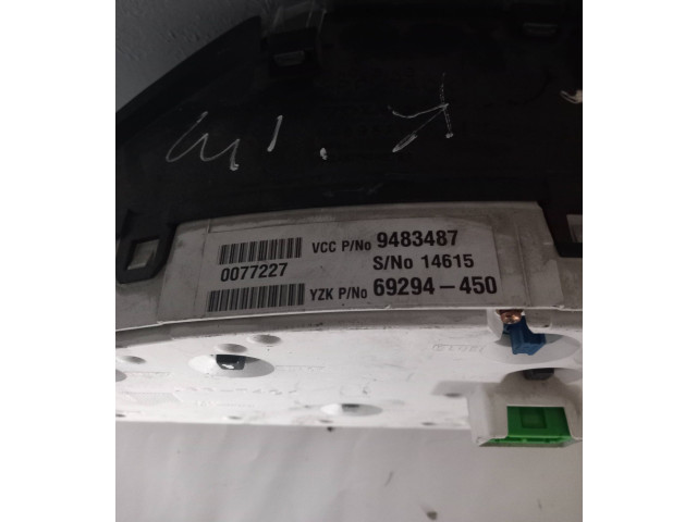 Панель приборов 9483487, 9459821 Volvo S80