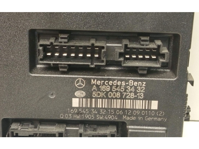 Блок комфорта A1695453432, 5DK00872813 Mercedes-Benz A W169