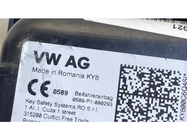 Подушка безопасности пассажира 8V0880204G Audi A3 S3 8V