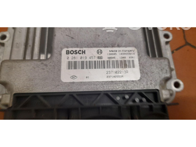 Комплект блоков управления 237102213R Dacia Sandero