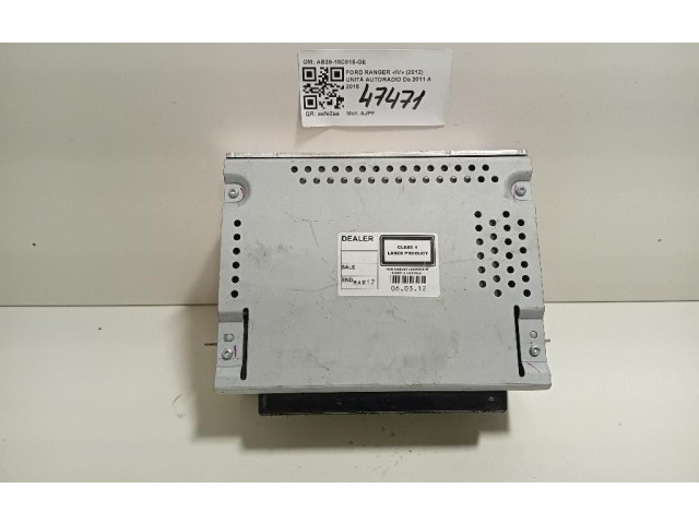 Радио/ проигрыватель CD/DVD / навигация AB39-18C815-GE, AB39-18C815-GE Ford Ranger 2012 - 2018 года