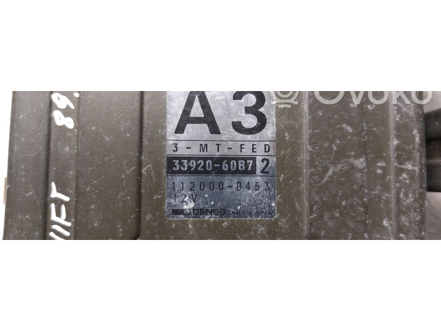 Řídící jednotka 3392060B7, 1120000453 Suzuki Swift 1990