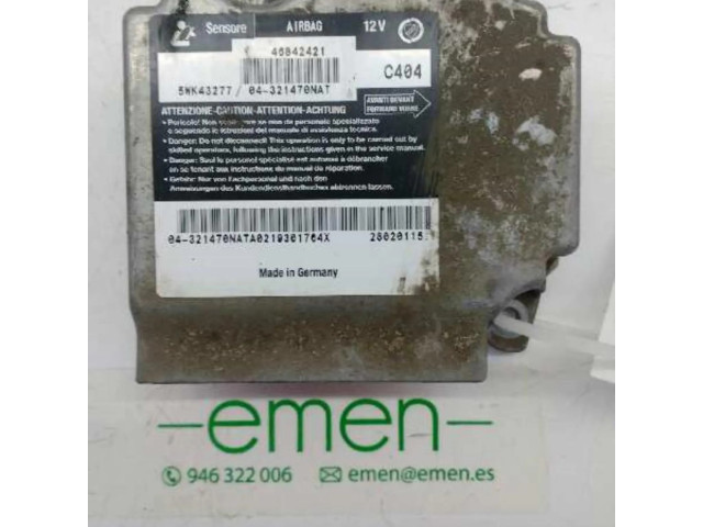 Блок подушек безопасности 46842421, CENTRALITAAIRBAG Alfa Romeo 166