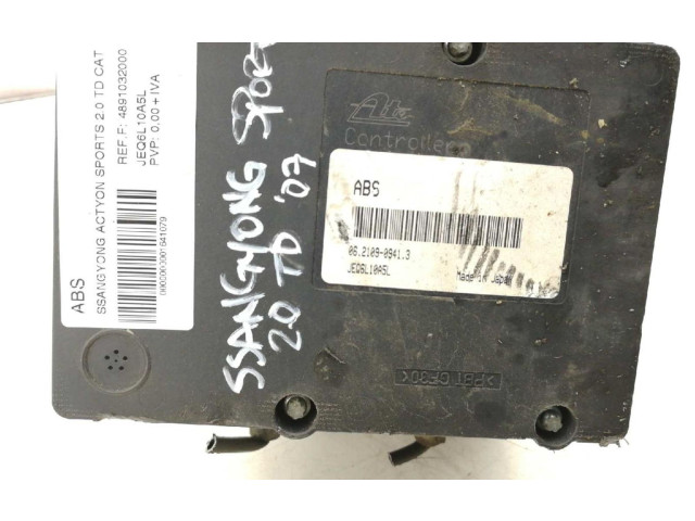 Блок АБС 4891032000   SsangYong  Actyon sports I  2005 - 2012 года