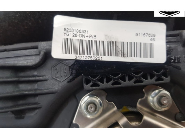 Подушка безопасности водителя 8200136331, 8200136331   Renault Trafic II (X83)