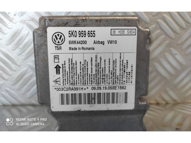 Блок подушек безопасности 5K0959655, 06H035S0604 Volkswagen Golf VI