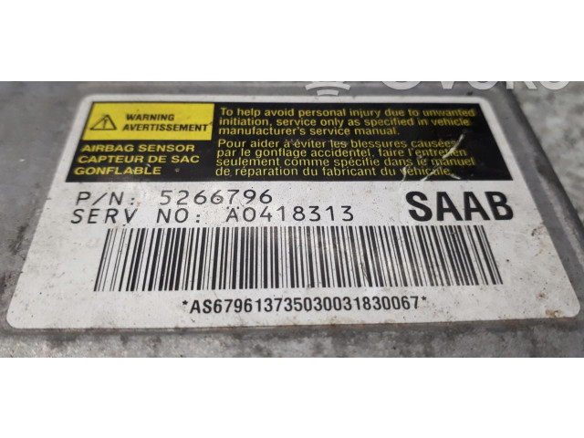 Блок подушек безопасности 5266796   Saab 9-5