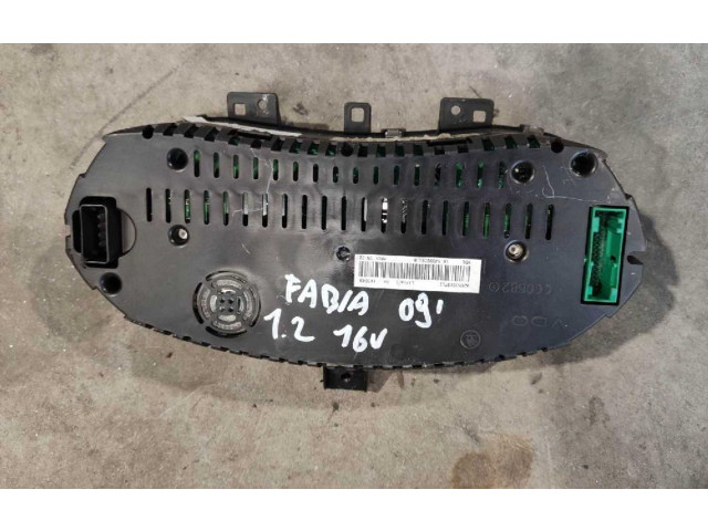 Панель приборов 5J0920801BKD0, 5J0920801BKD0   Skoda Fabia Mk3 (NJ)       