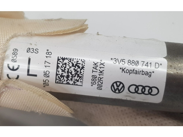 Подушка безопасности двери 3V5880741D, 3V5880741D Skoda Superb B8 (3V)