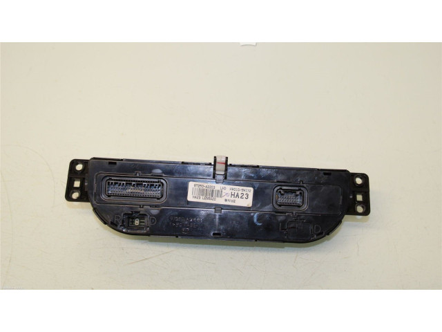 Блок управления климат-контролем 97250A2203WK, 97250A2203   KIA Ceed