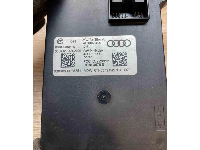 Блок управления 4F0907335, 033540101 Audi A6 S6 C6 4F