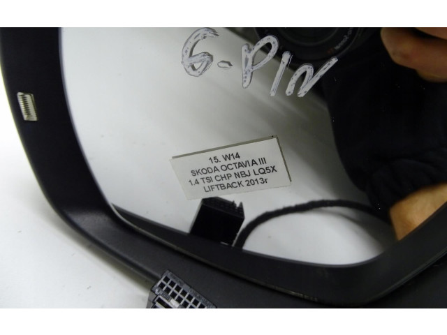 Зеркало электрическое        Skoda Octavia Mk3 (5E)  2013 - 2019 года   