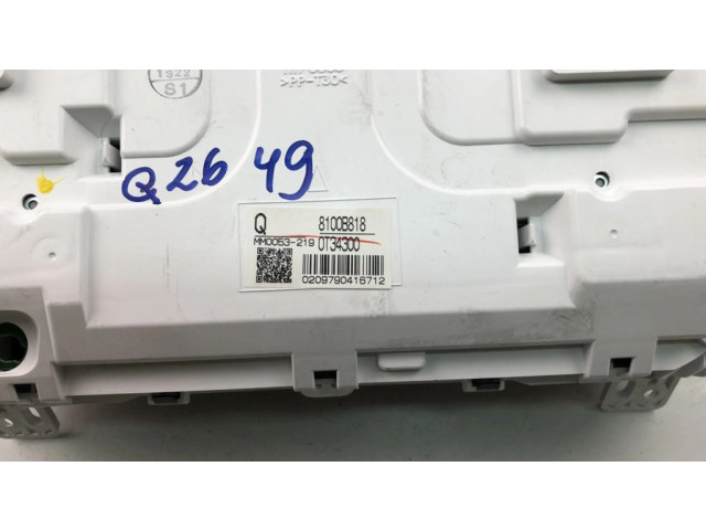 Панель приборов 8100B818 Mitsubishi ASX