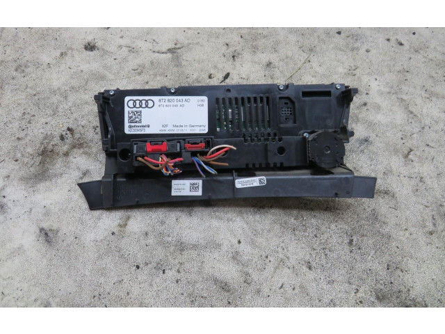 Блок управления климат-контролем 8T2820043AD   Audi Q5 SQ5