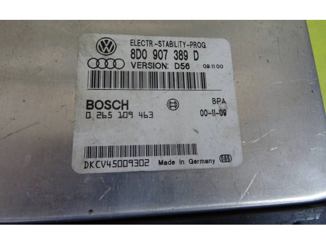 Блок управления АБС 8D0907389D   Audi A6 S6 C5 4B
