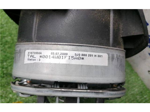 Подушка безопасности водителя 5J0880201H, 5J0880201H   Skoda Fabia Mk2 (5J)