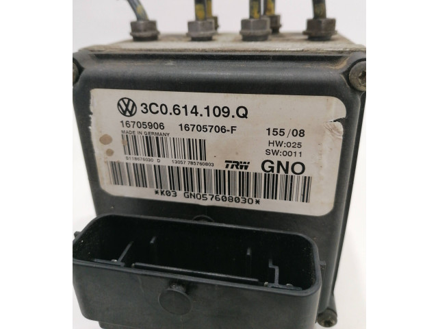Блок АБС 3C0614109Q, 16705906   Volkswagen  PASSAT B6  2005 - 2010 года