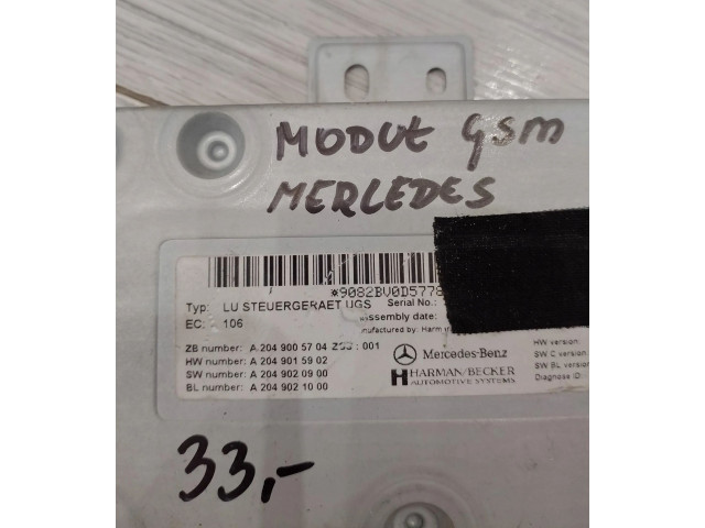 Блок управления голосом A2049015902 Mercedes-Benz ML W166