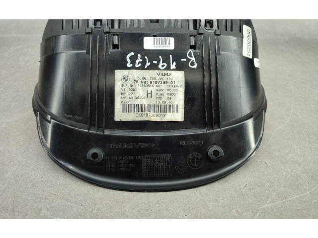 Přístrojová deska BMW X1 E84 2010 918736901, 302911KM