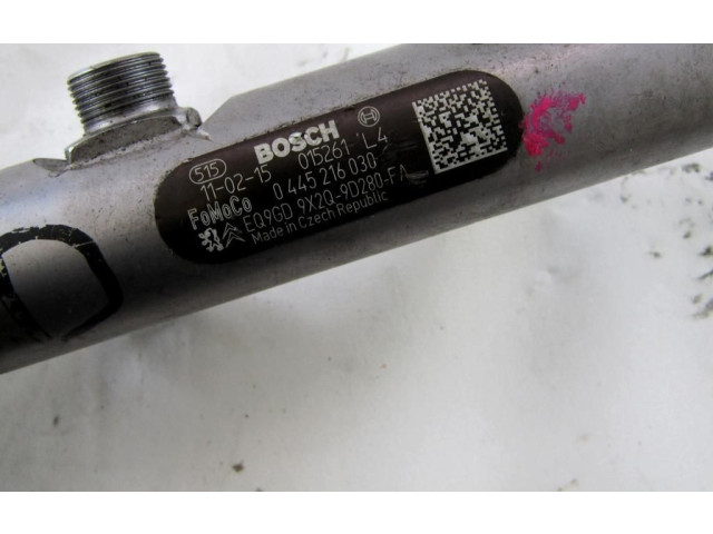 Топливная рампа 9X2Q-9D280-FA   Jaguar XF X250  