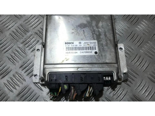 Блок управления двигателя 0281010001   Lancia Lybra