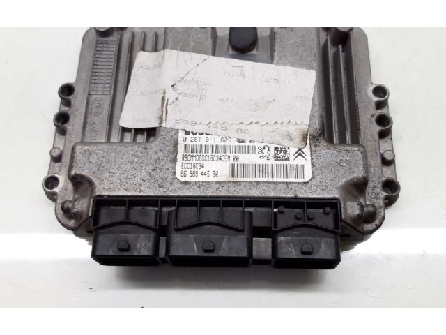 Блок управления двигателем Блок управления 1940FX, 0281011629 Citroen C4 I