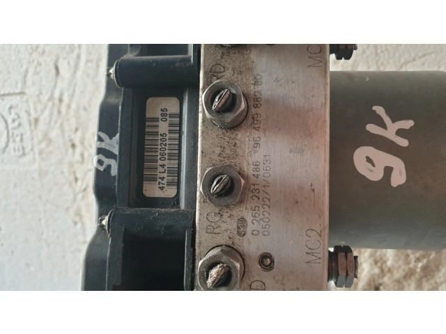 Блок АБС 9657352780, 0265800395 Citroen C4 I 2004-2010 года