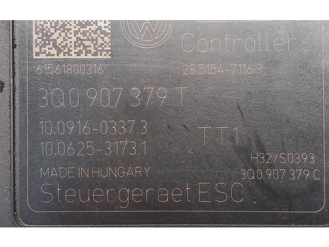 Блок АБС 3Q0907379T, 28515471163 Skoda Octavia Mk3 (5E) 2013 - 2019 года